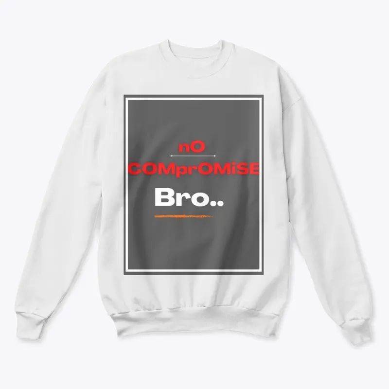 thug life hoodie | no compromise bro|